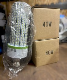 40W Vibrant LED Corn Light - Lot Of 2