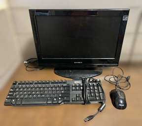 Dynex LCD TV DVD  Combo Monitor With Mouse And Keyboard