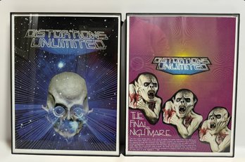 Vintage Framed Distortions Unlimited Mask Posters