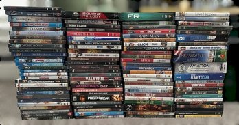 Fantastic Entertaining Collection Of DVD'S - Lot Of 102 DVD's