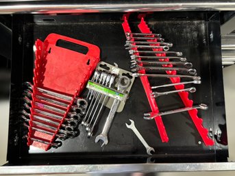 Great Assortment Of Wrenches Of Various Sizes