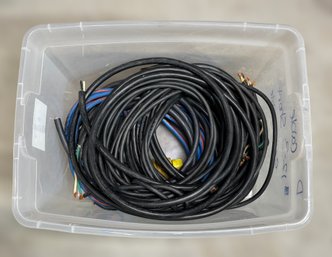 Large Assortment Of Short Length Cables