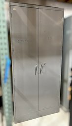 Gray Steele Metal 6 Shelf Locking Utility Cabinet - 3 Of 3