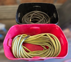 Great Set Of Garden Hoses - Lot Of 2