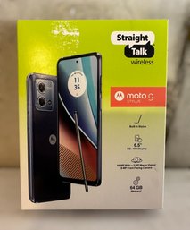 Straight Talk Wireless Moto G Stylus 64 GB Smartphone