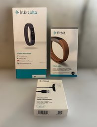 Exciting Collection Of A Fitbit Alta Fitness Smart Watch, Additional Wristband And Charger