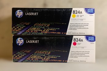 HP LaserJet 824A Yellow And Magenta Cartridges