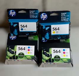 HP Proven Performance 564 Color Ink Cartridges- Lot Of 4