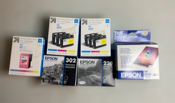 Epson 220, 302, So20191 Cartridge Replacements And  HP 62XL And 933 Cartridge Replacements