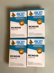 Ink Jet Cartridge RCN048 Black - Lot Of 4