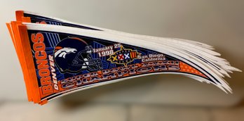 Limited Denver Broncos Superbowl Champions Of January 25th 1998 San Diego California Flag Collection