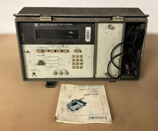 Vintage Hewlett Packard 4910G Open And Split Fault Locator