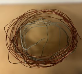 Large Heavy Roll Of Copper And Metal Wire