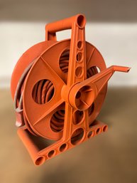 Orange Extension Cord Reel With Extension Cord