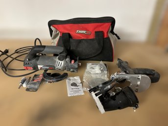 Bosch Roto Zip Spiral Saw With Accessories And Carry Bag