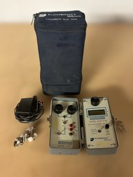 Wilcom Model T339-01B Optical Level Meter With Accessories And Soft Case