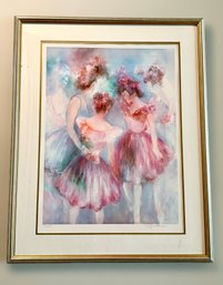 Rare Limited Print Hilda Rindom 'after The Dance' Print Signed And Numbered 97/140