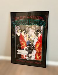 1984 Gilbert And Sullivan 32nd Season Stratford Festival Canada Wall Art In A Custom Frame