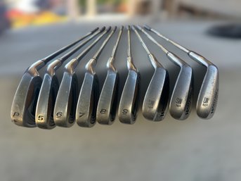 Impressive Collection Of Warrior Custom Golf  Clubs - Lot Of  9