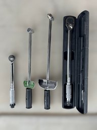 Collection Of Multi Sized Torque Wrenches