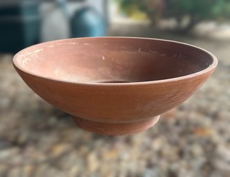 Gorgeous Terra Cotta Wide Brim Garden Planter Bowl