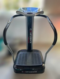 Confidence Fitness While Body Vibration Plate Trainer