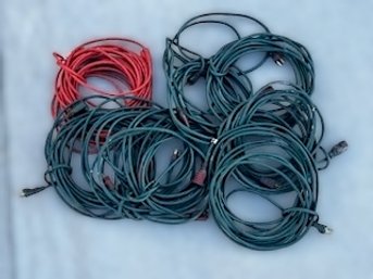 Fantastic Assortment Of Extension Cords - Lot Of 7