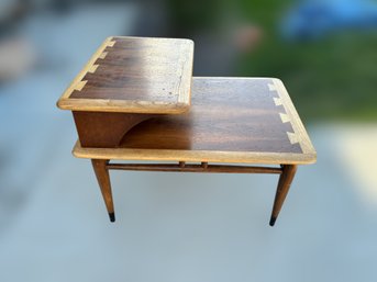 Vintage Mid-Century Modern Lane 2 Tiered End Table