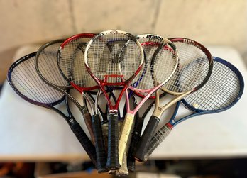 Great Collection Of Tennis Rackets - Lot Of 10