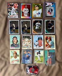 Great Collection Of Baseball Cards - Signed Cards, Holographic, Patches, Pete Rose, Micky Mantle & More