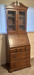 Exquisite Vintage Secret Secretary Desk And Cabinet