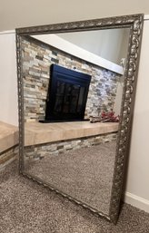 Gorgeous Oversized Antique Mirror With A Custom Frame