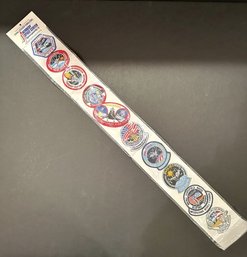 Vintage 1970's Collectable Kennedy Space Center Challenger  Emblem  Jacket Patches