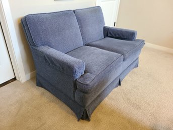 Cozy Blue Love Seat