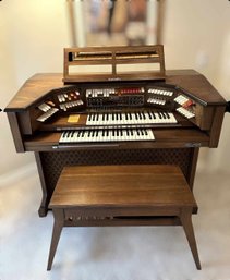 Gorgeous Vintage Baldwin Organ And Bench