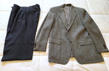 Mens Business Casual Pants And Jacket