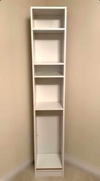 Classic White Book Shelf With 4 Adjustable Shelves