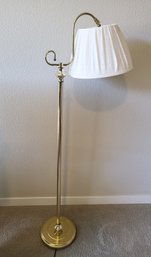 Elegant Brass Adjustable Floor Lamp