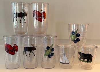 Set Of 8 Maine-themed Tervis Tumblers