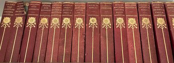 Matched Set Of 14 Works Of Shakespeare