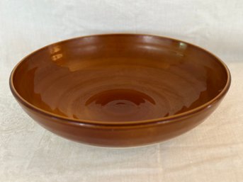 Large Brown And Cream Emile Henry Bowl