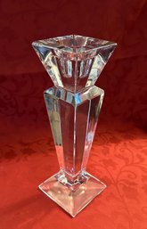 Tall Towle Crystal Candleholder