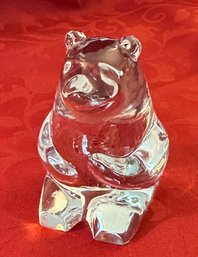 Kosta Boda Sweden Glass Polar Bear