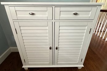 Two Drawer, Two Compartment Cabinet