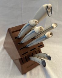 Wusthof  7 Piece Knife Set With Holder