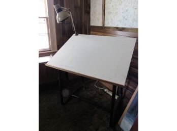 Drafting Table With Light