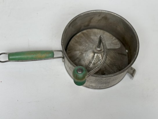 Vintage Rotary Food Mill  Timeless Kitchen Implement