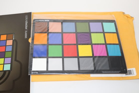X-Rite ColorChecker Classic Chart With Packaging - Essential Tool For Photography And Filmmaking