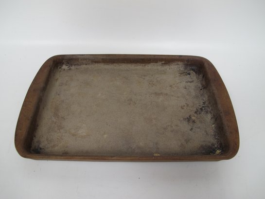 Vintage Family Heritage Stoneware Baking Sheet - Pampered Chef Classic Collection USA 1172