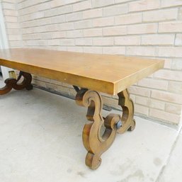 C. 1963 Mid Centry Modern Esperanto Line By Drexel Coffee Table With Disc Inlays